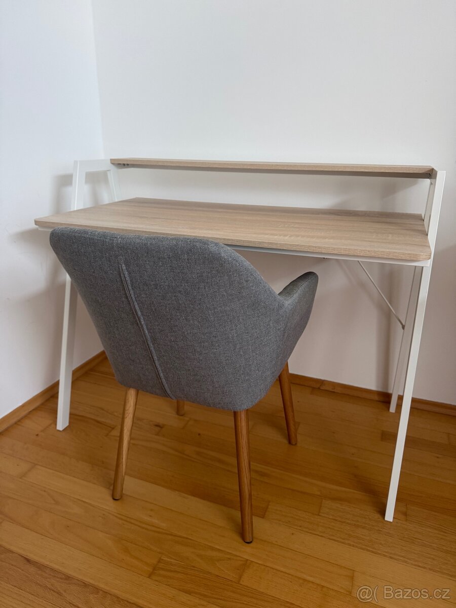 Westwing - Dubový psací stůl Alanna - 4