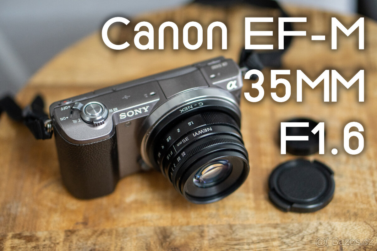 Objektív Fujian 35mm f/1.6 - 4