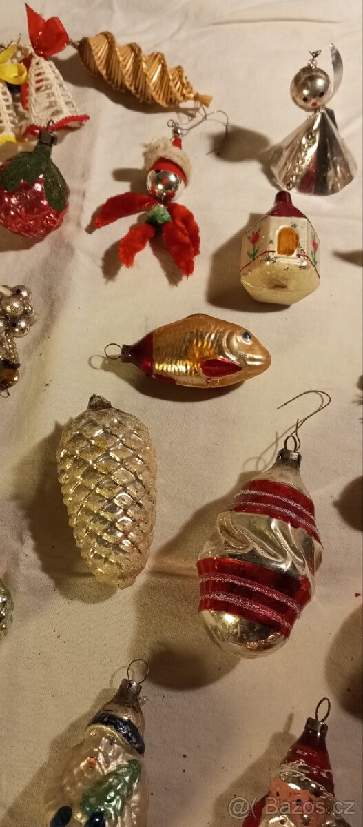 Retro vánoční ozdoby - 4