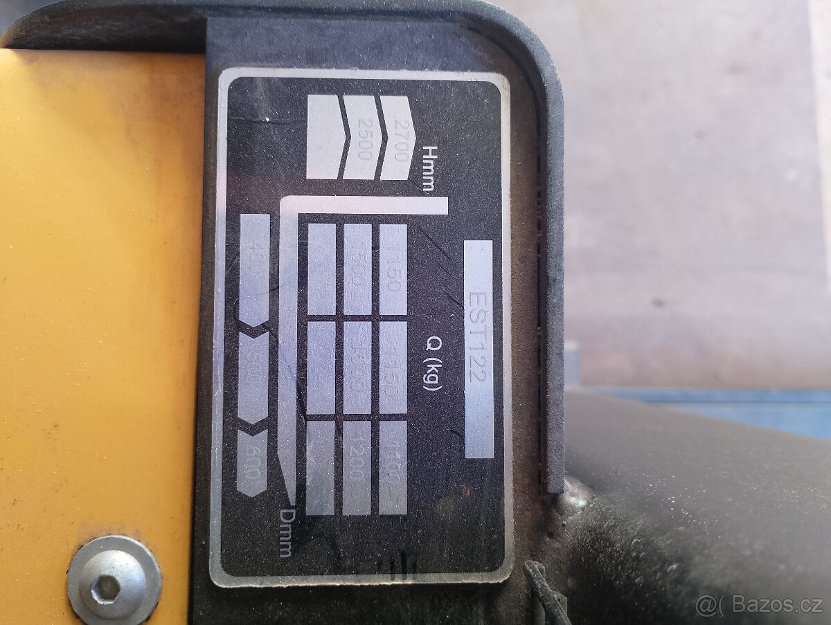 VZV vysokozdvižný vozík elektrický - 4