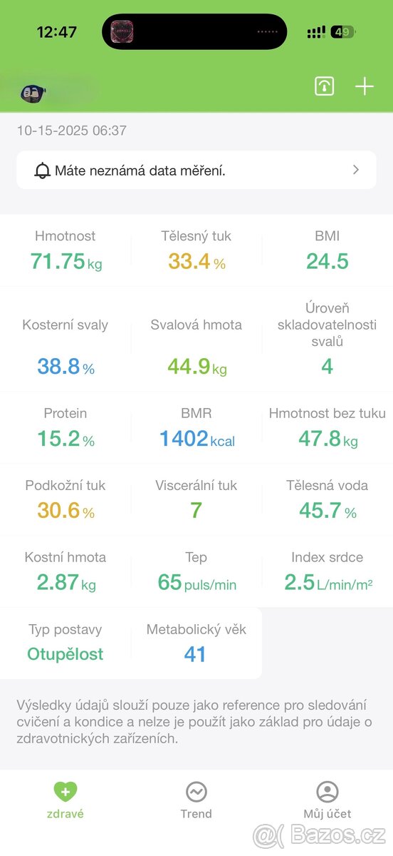 Digitální váha Umax - 4