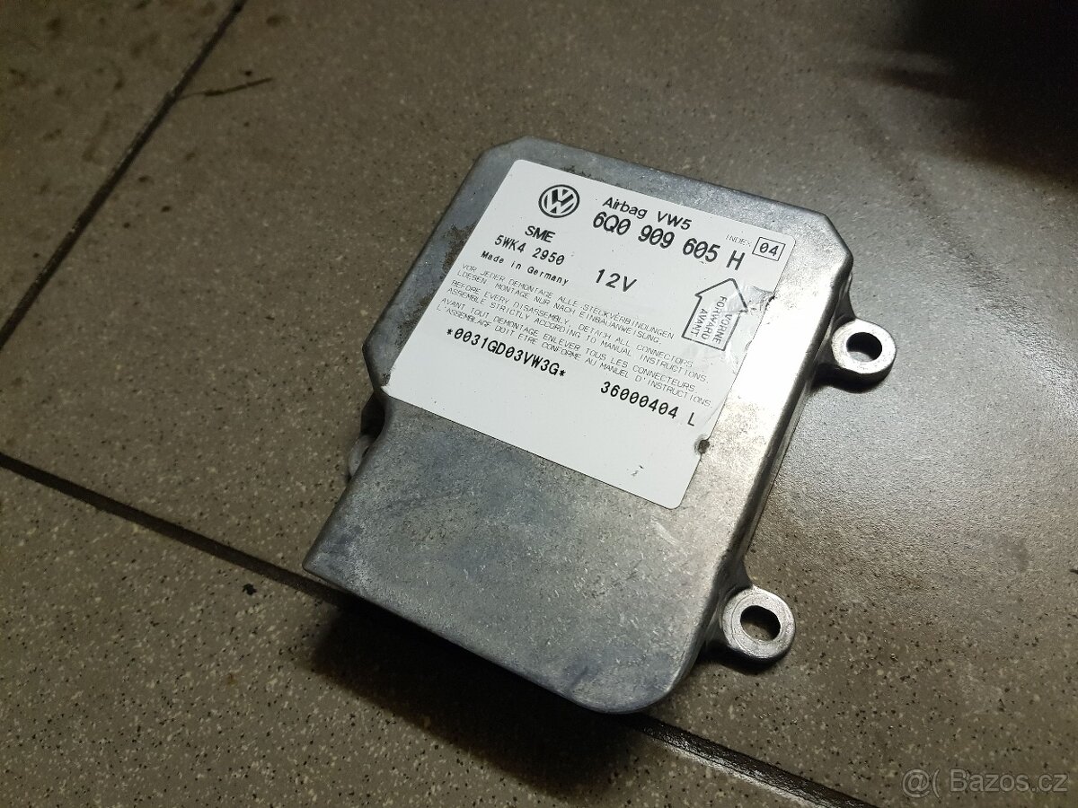 Fabia palubka airbagy - 4