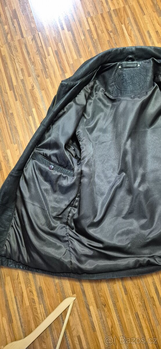 Kožená bunda Sever Mass – vel. 50 - 4