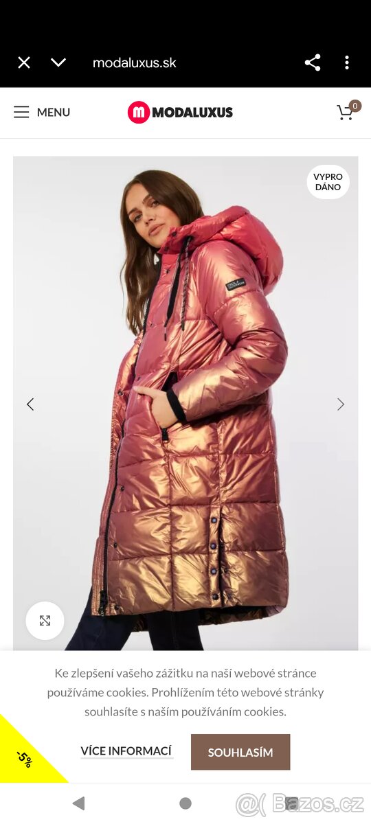 Dámský zimní kabát CECIL, velikost M - 4