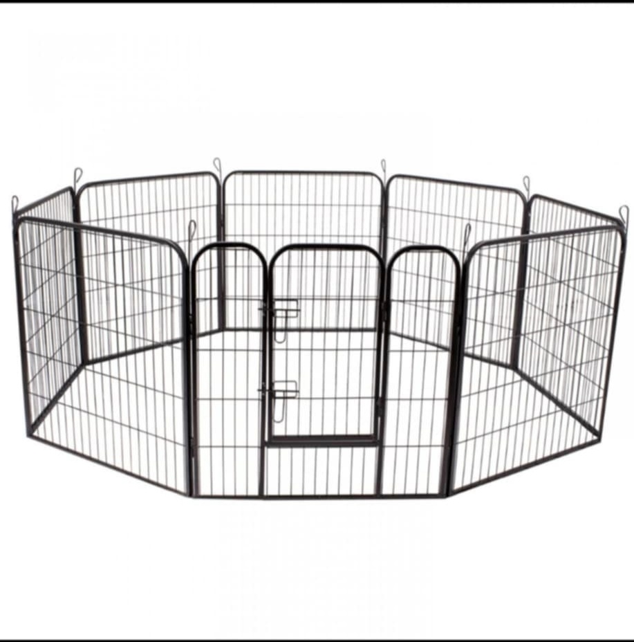 Ohrádka pro psy v.80cm, zánovní - 4