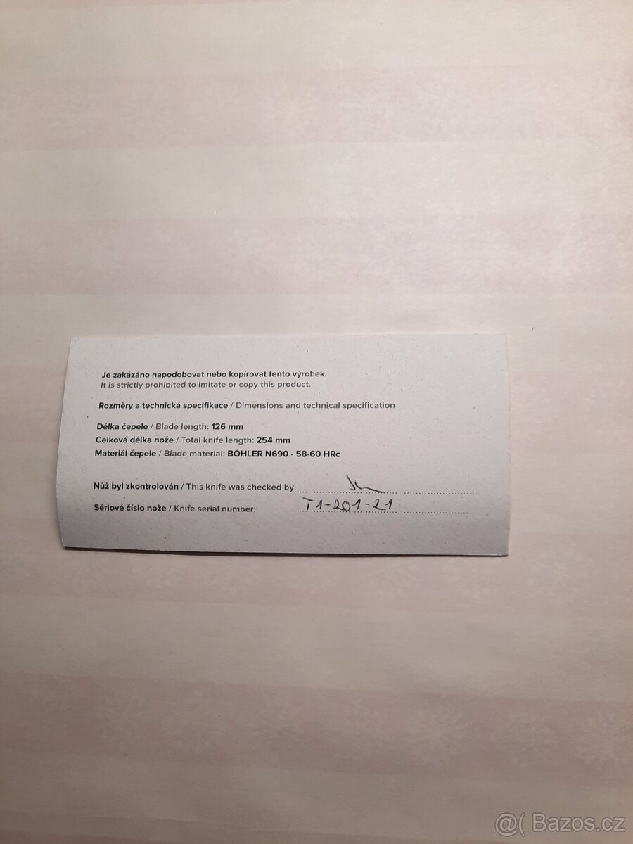 Taurus Mikov prodám nůž - 4