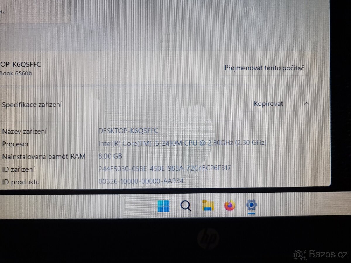 Notebook HP ProBook i5, 8GB - 4