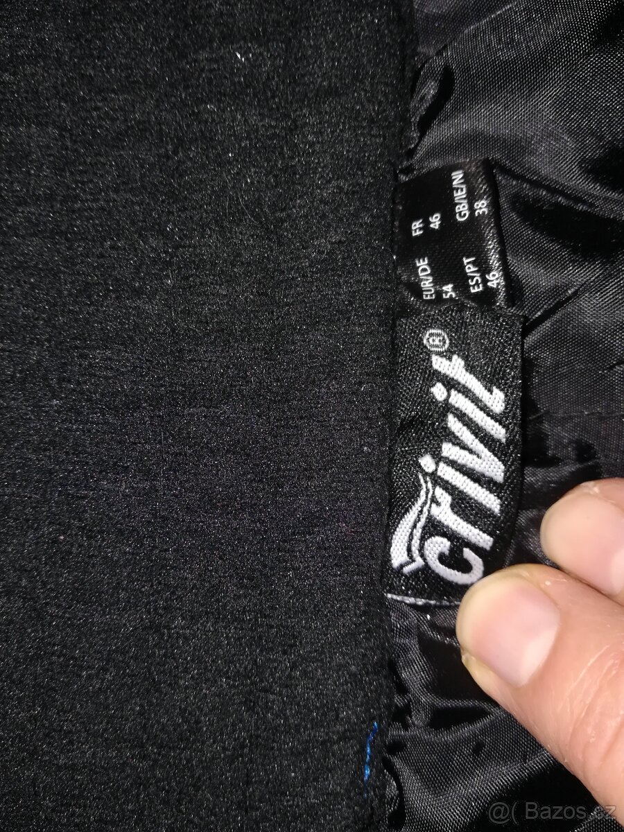 Kalhoty zimní, lyžařské, na lyže, CRIVIT, vel. 54 modré, pou - 4