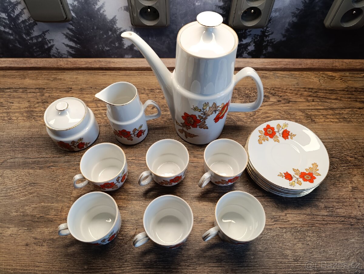 Čajová - Kávová souprava - 4