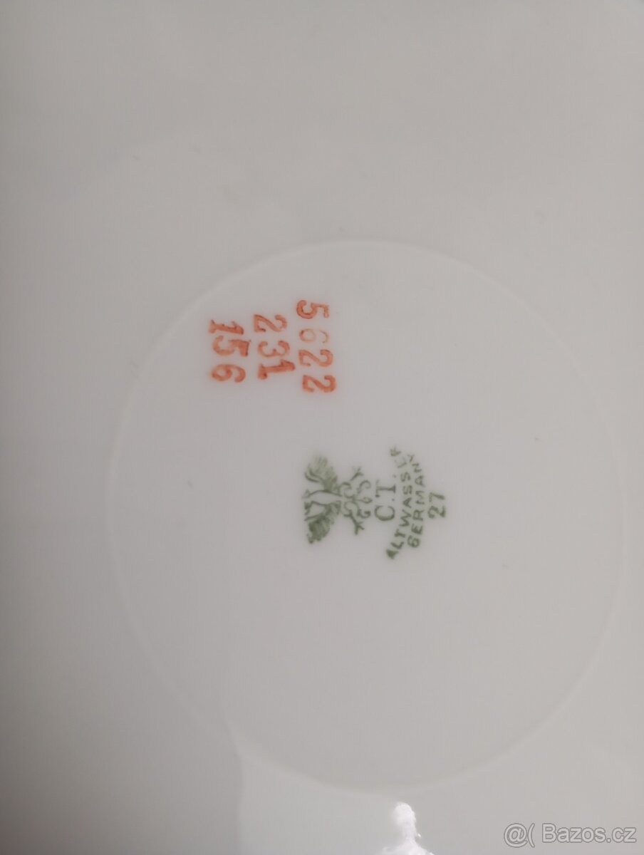 Retro ozdobný talíř - 4