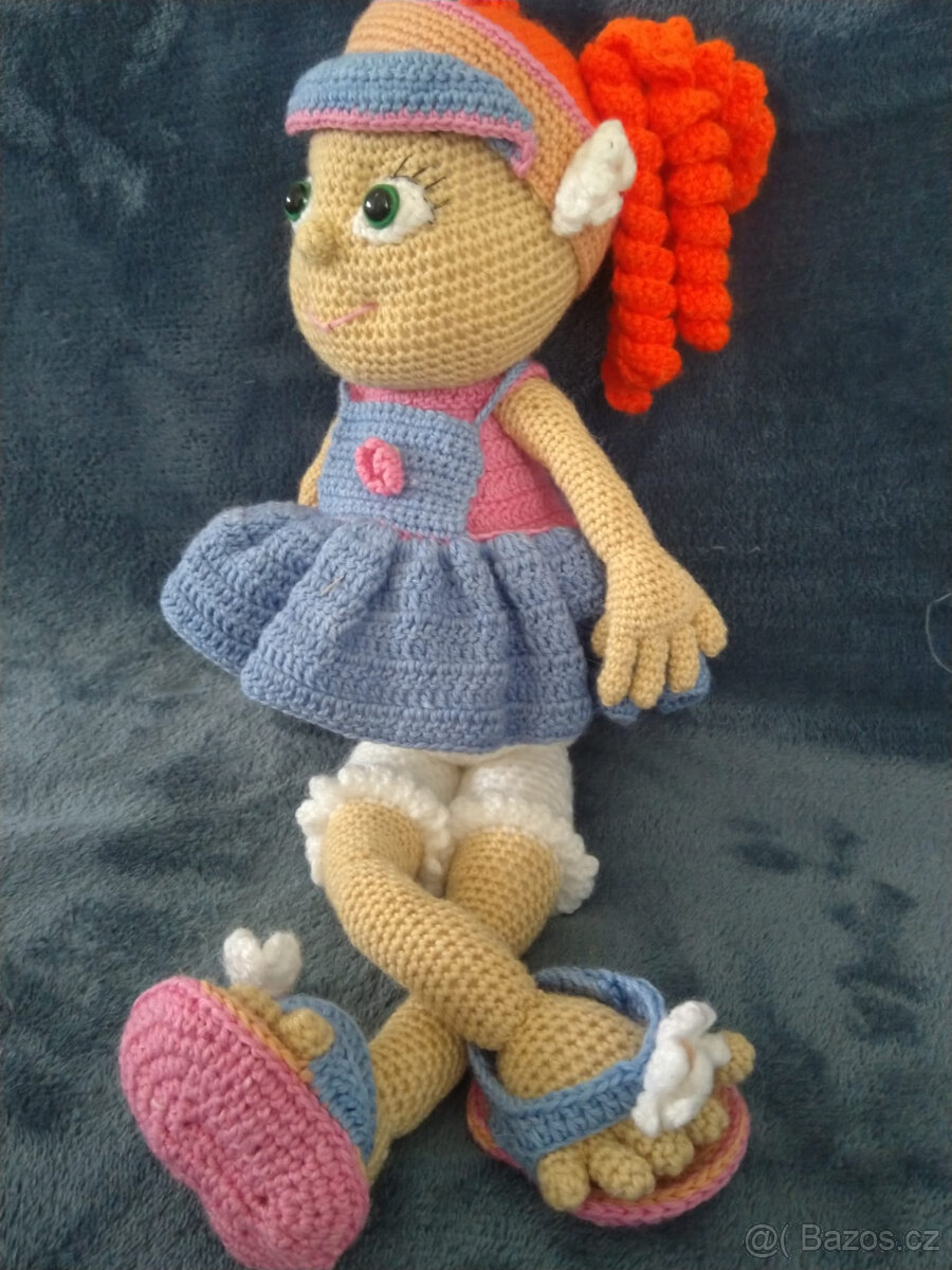 Ručně vyráběné háčkované hračky. - 4