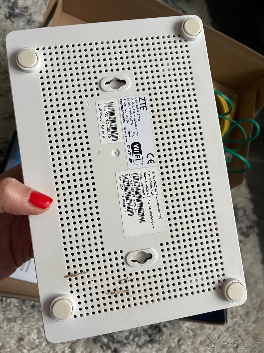 Modem VDSL wifi router O2 - 4