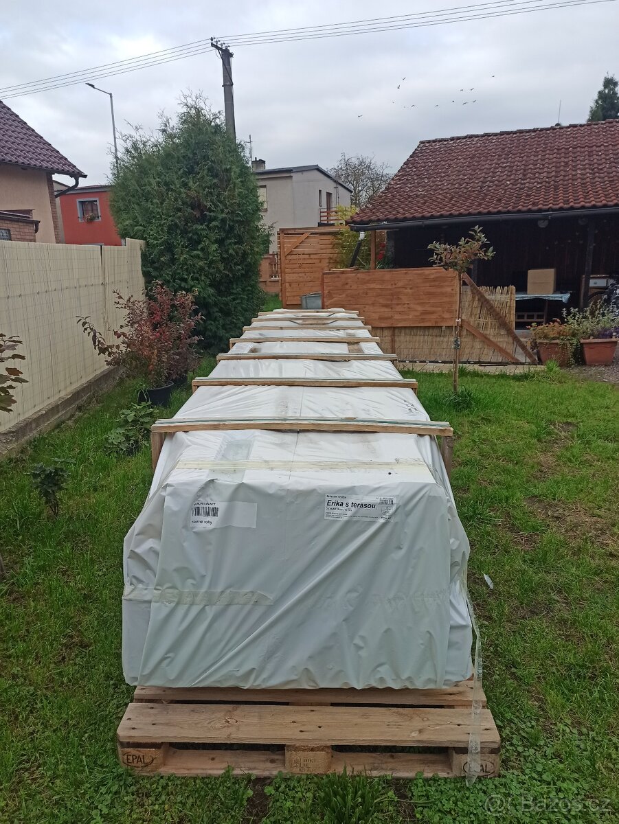 Nová zahradní chatka „Erika s terasou“ – nerozbalená - 4