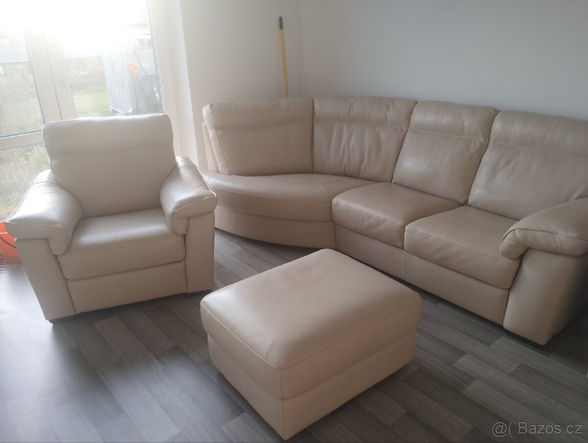 Kožená sedačka - 4