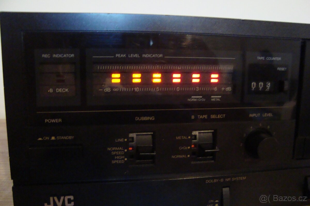 JVC -Hi-fi double tape deck - 4