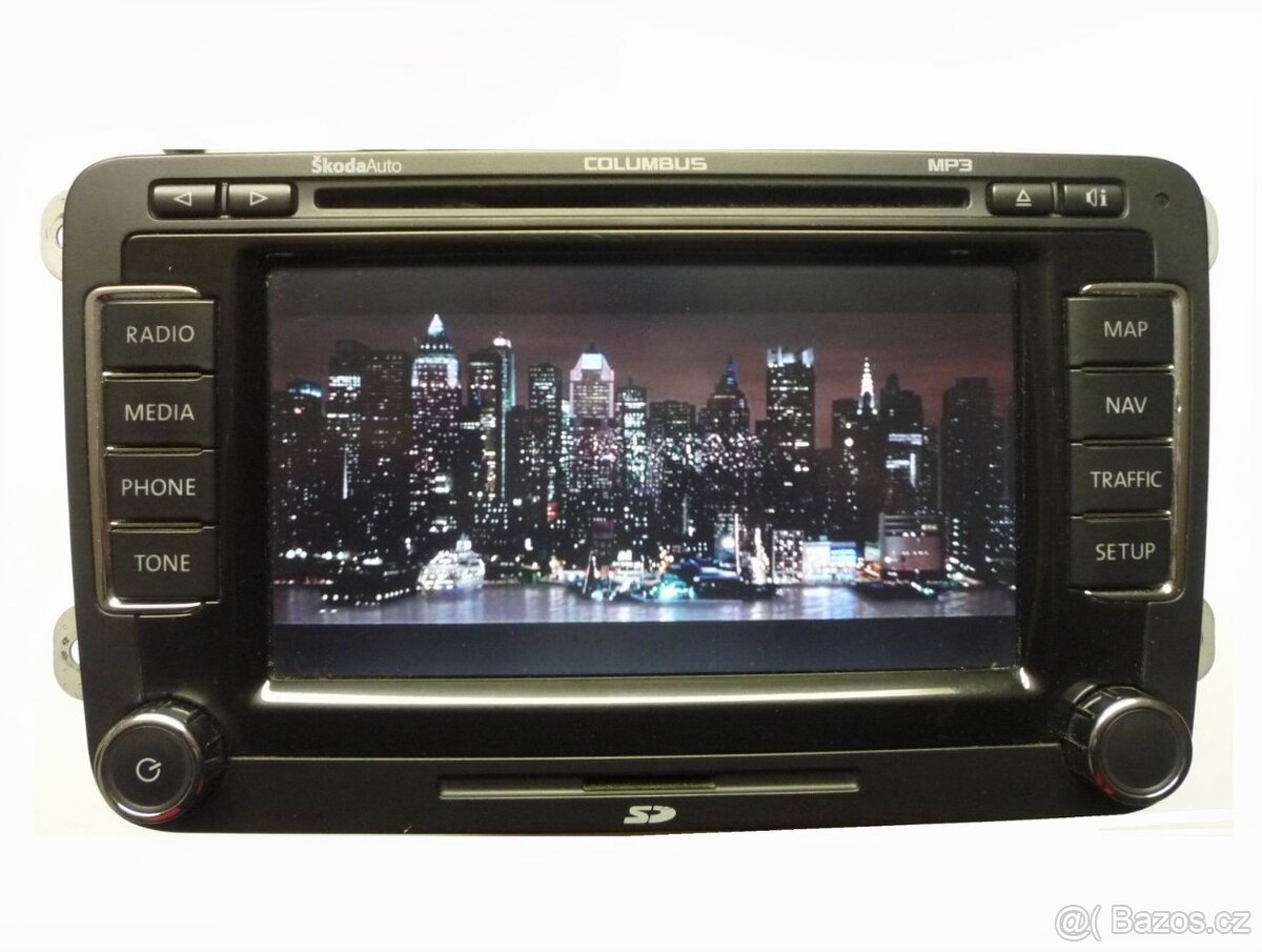 Autorádio Škoda Columbus s navigací - 4