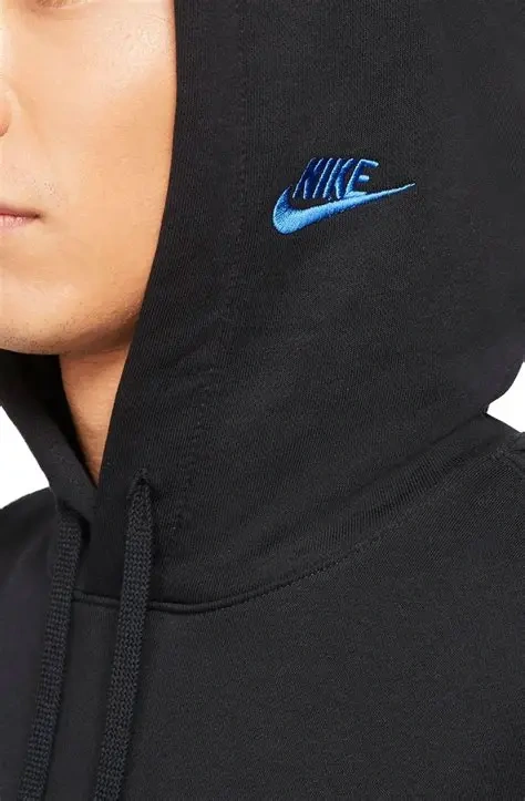 NIKE PÁNSKÁ STYLOVÁ BLACK MIKINA XXL - 4