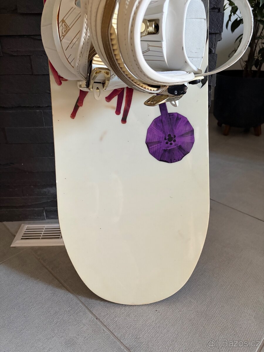 Dámský snowboard vel. 151, vázání ROXY vel. L - 4