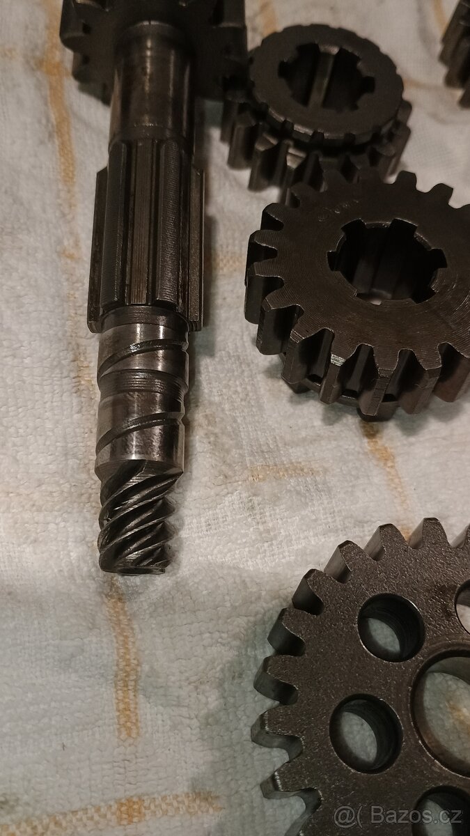 Převodovka Jawa 350, 250 pérák, kejvačka - 4