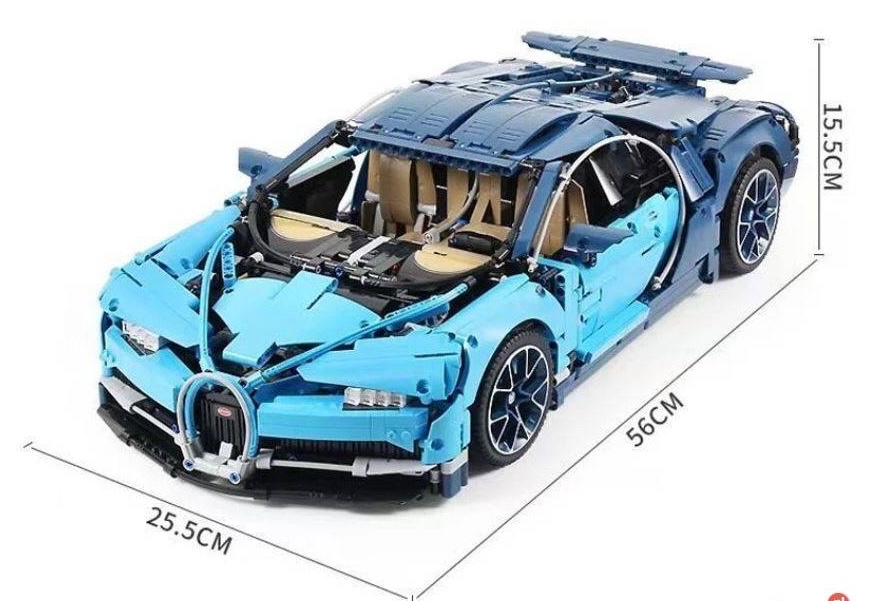 NOVÉ Bugatti Chiron - 3599ks kostek - 4