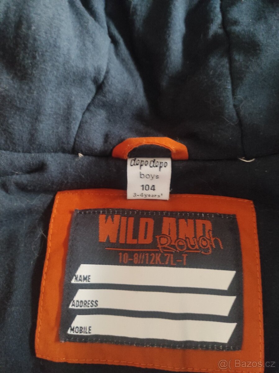 Zimní dětská bunda velikost 98 - 4