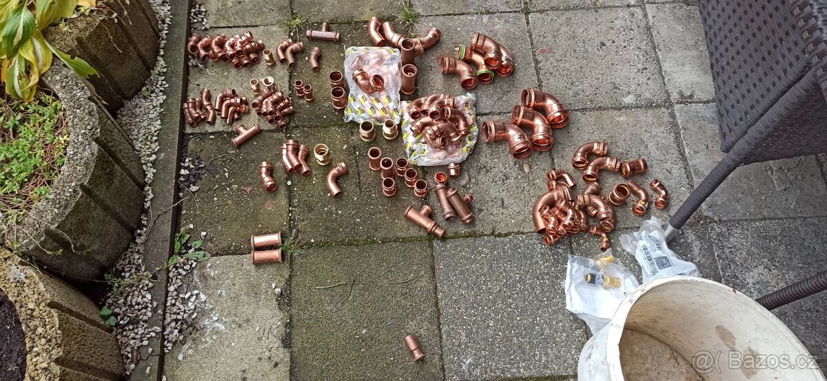 Tvarovky Cu lisovací - 4