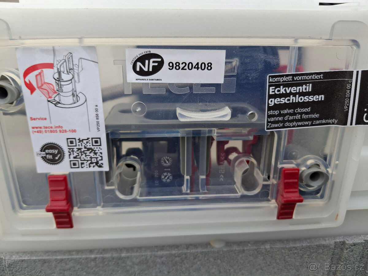 Set WC Tece box + TECEsquare II kovové tlačítko - 4