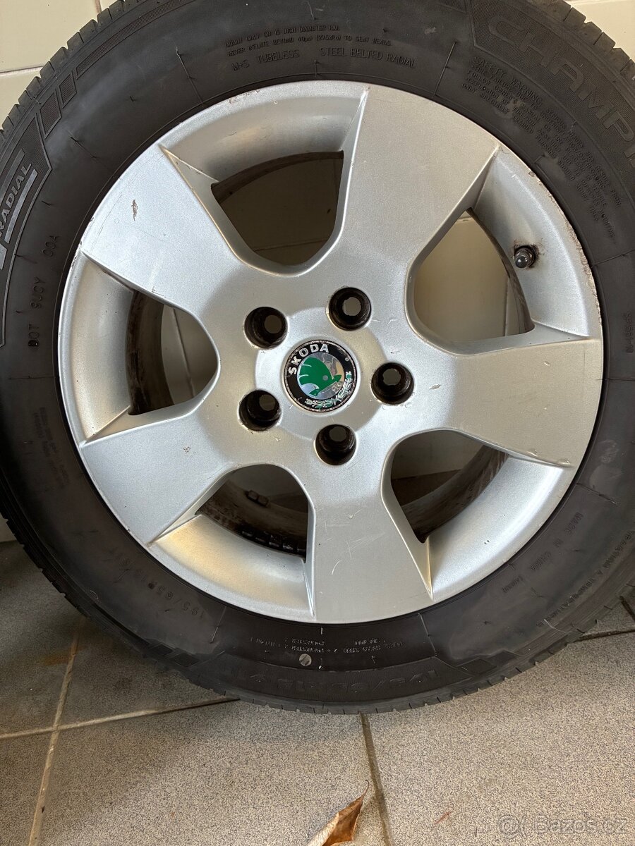 Alu kola 15" Škoda Octavia 2 5x112 mm - 4
