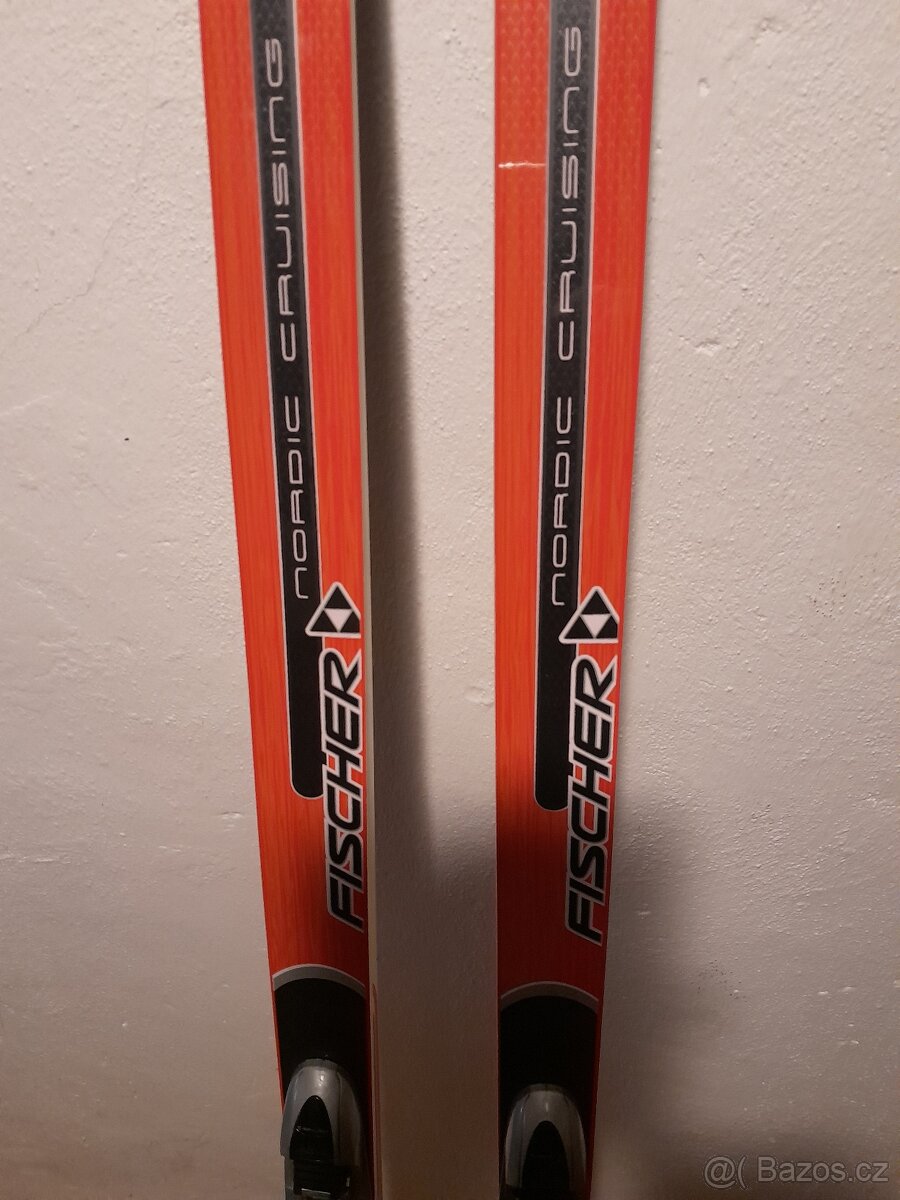 Běžky 184 cm Fischer včetně vázáni - 4