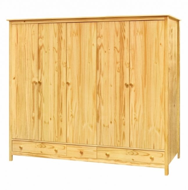 Dřevěná skříň 5dveřová TORINO - 4