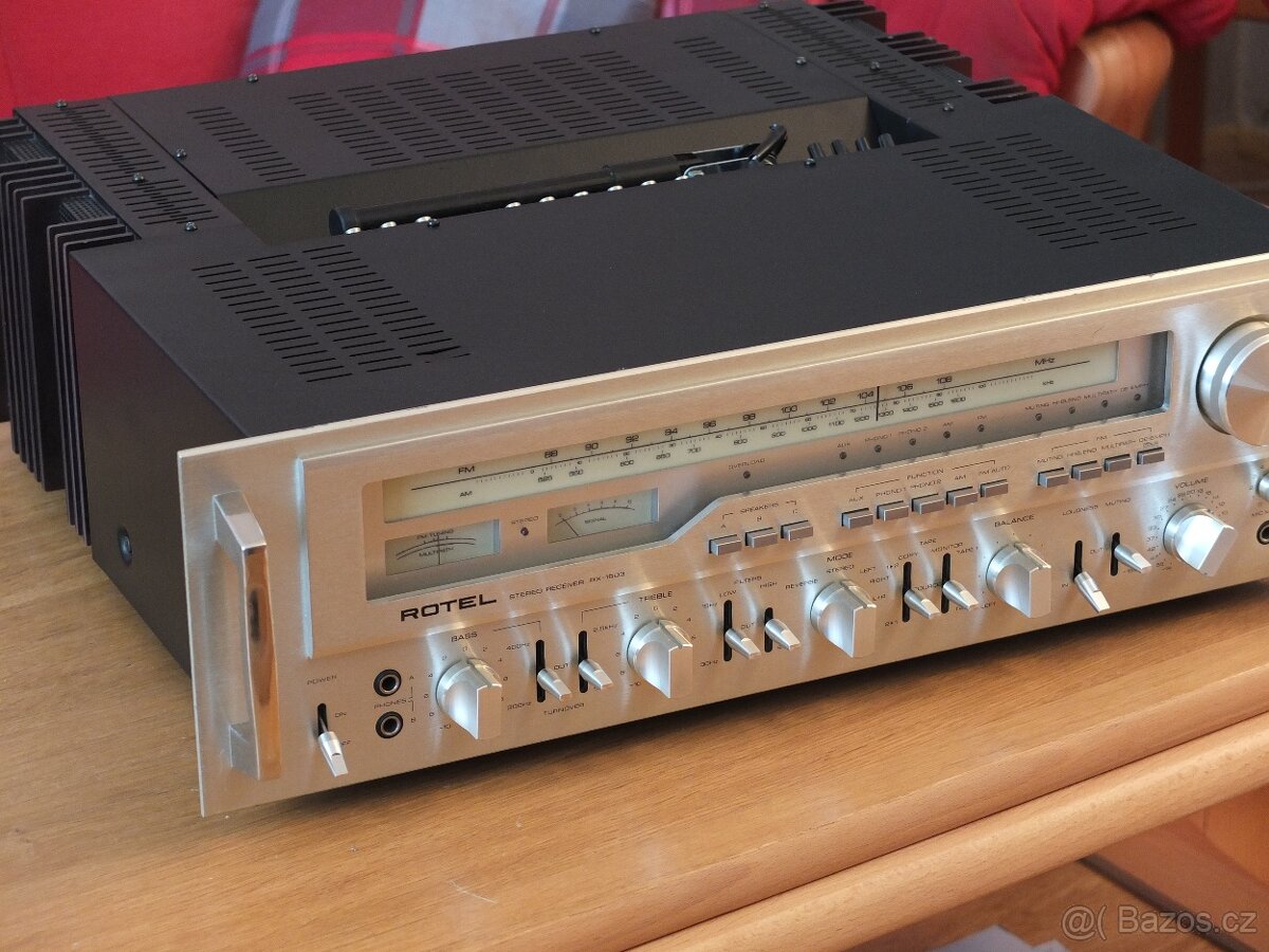 ROTEL RX-1603--Top model-Monster Receiver-Rok 1976 - 4
