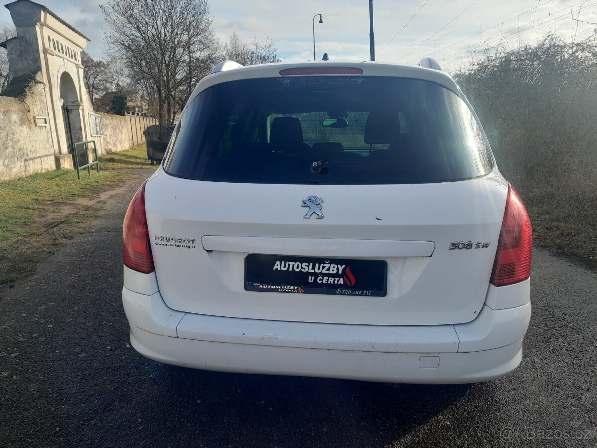 Peugeot 308sw 1.6hdi 68kw panorama klima serviska - 4
