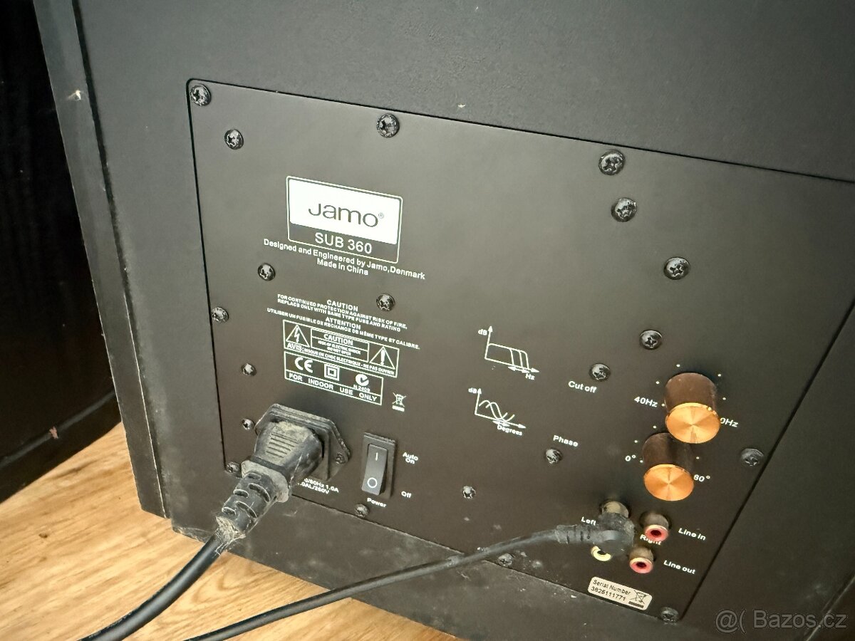 Hifi sestava Jamo + receiver Yamaha - 4