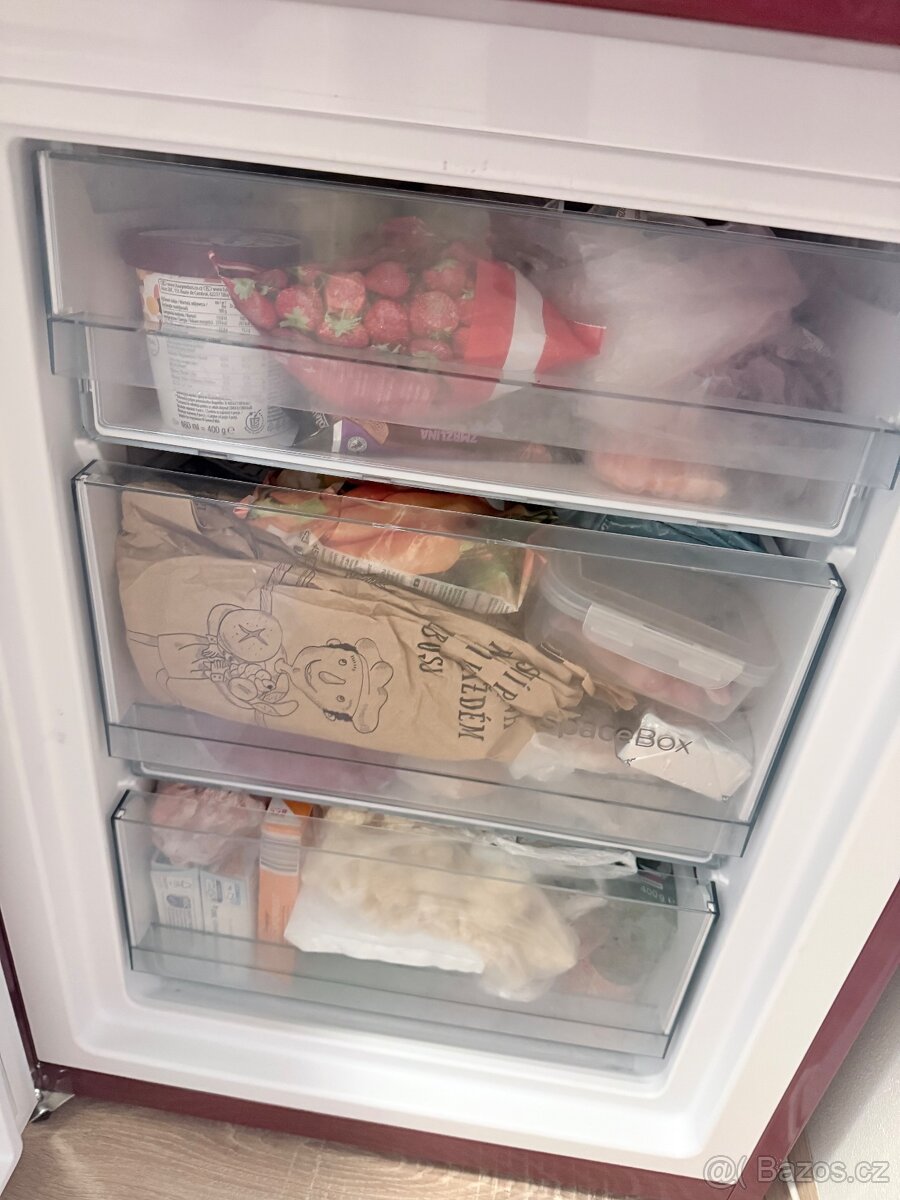 Retro lednice Gorenje červená - 4