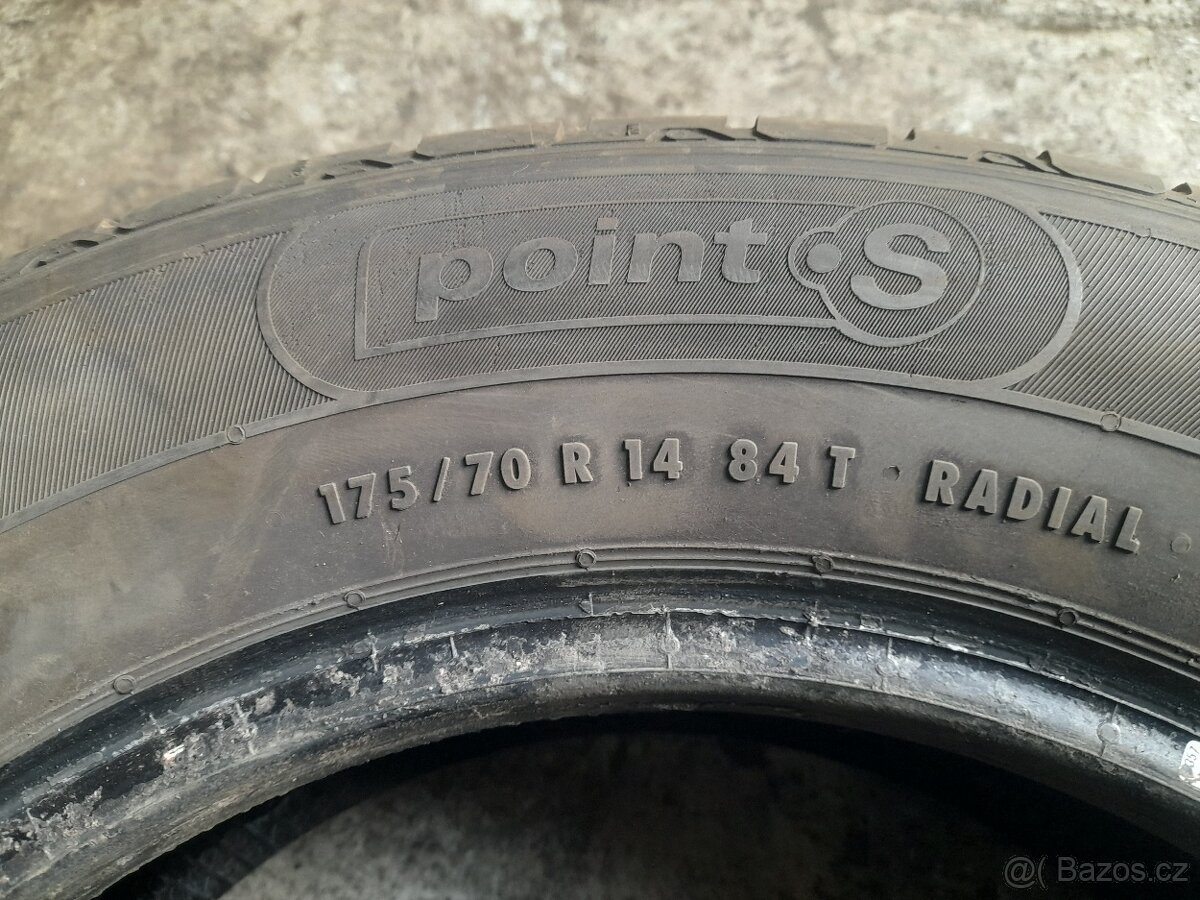 Points 175/70/14 - letní - 5mm - 4