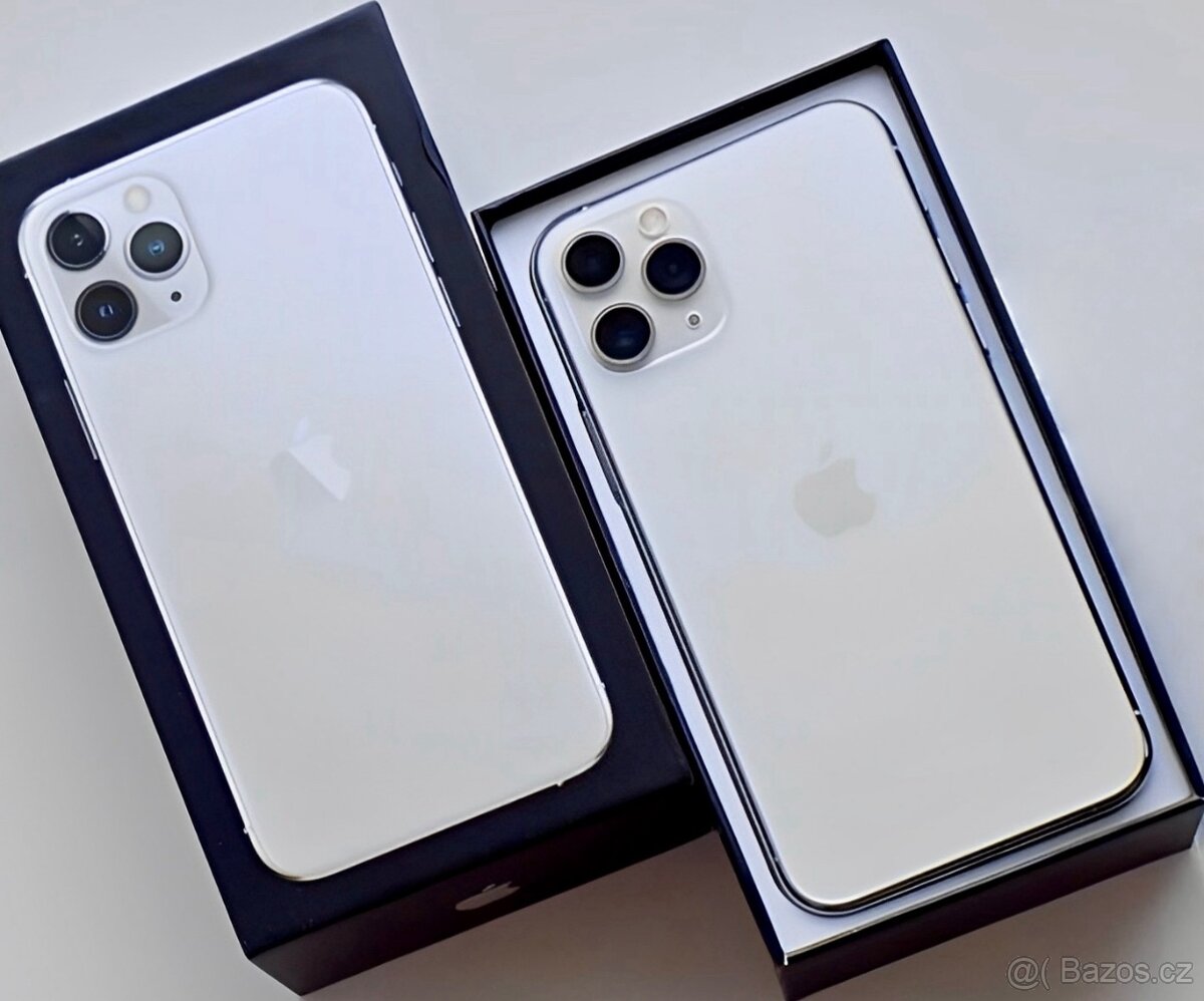 iPhone 11 Pro Silver BATERIE 100% TOP - 4