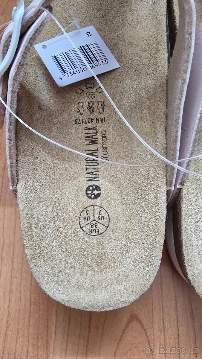 Dámské žabky růžové - 4