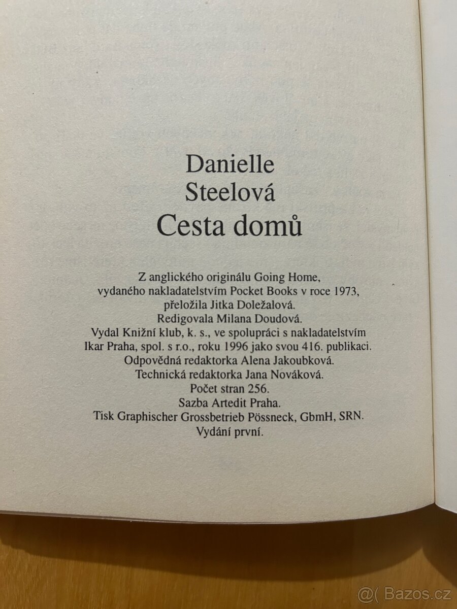 Kniha Cesta domů - 4