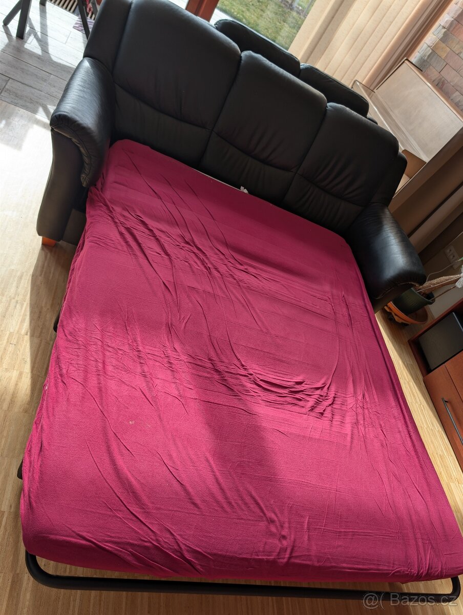 Kožená sedací soupravu pro 5 osob - 4