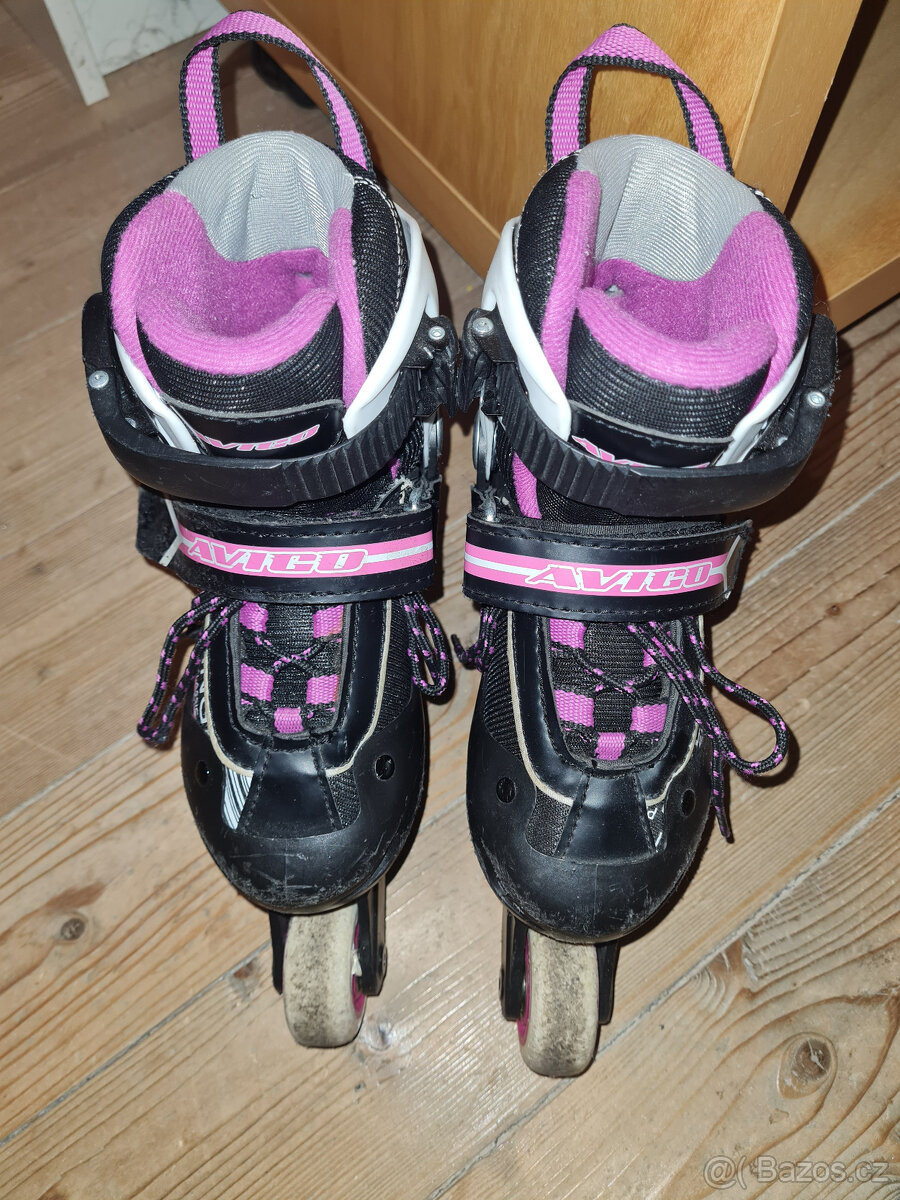 Prodám dětské kolečkové brusle 28-31 - 4