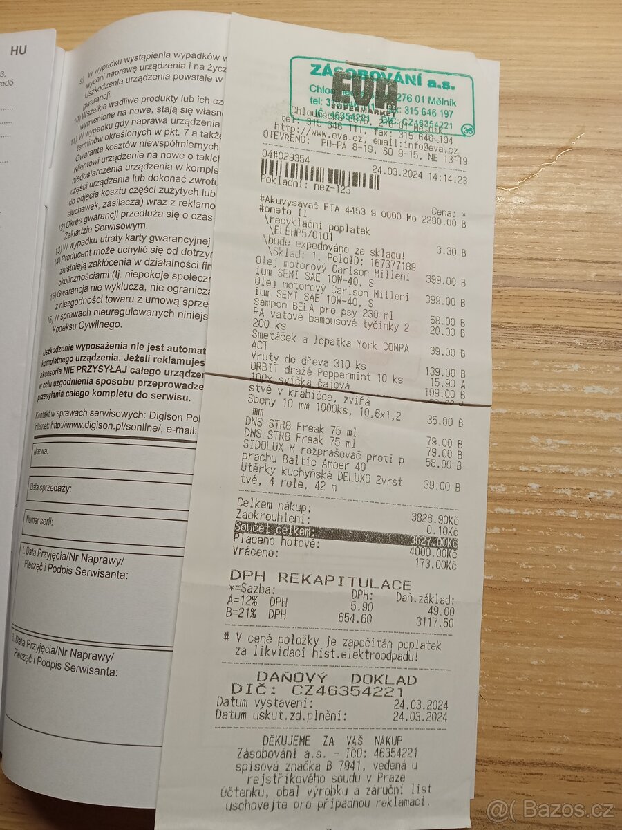 Tyčový vysavač ETA 2v1 - 4