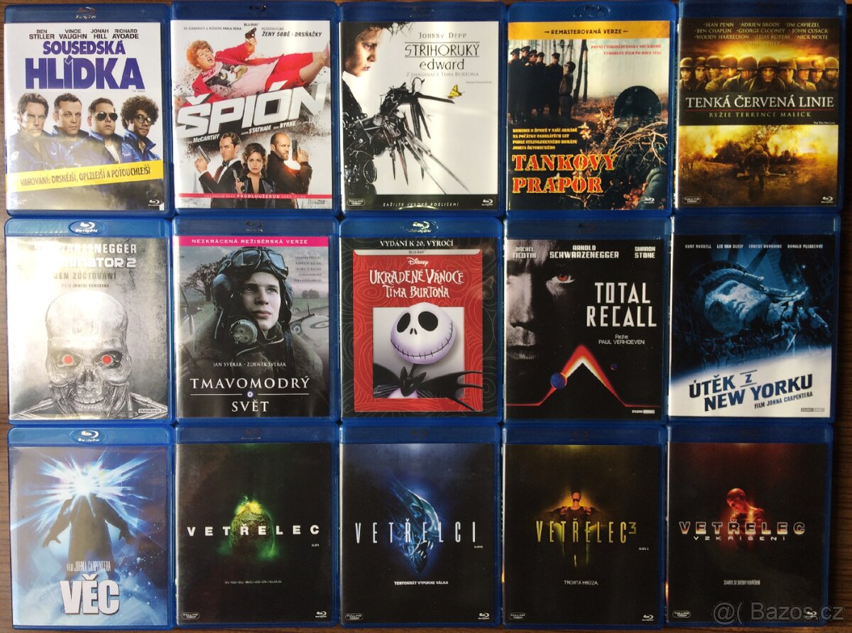 Filmy na BluRay, Blu-Ray disk FullHD Akce 3+1 - 4