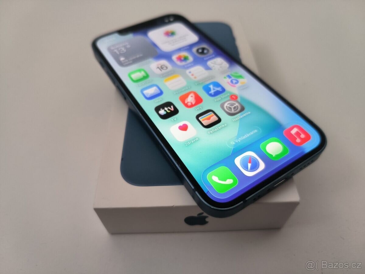 apple iphone 13 mini 128gb Blue / Batéria 86% - 4