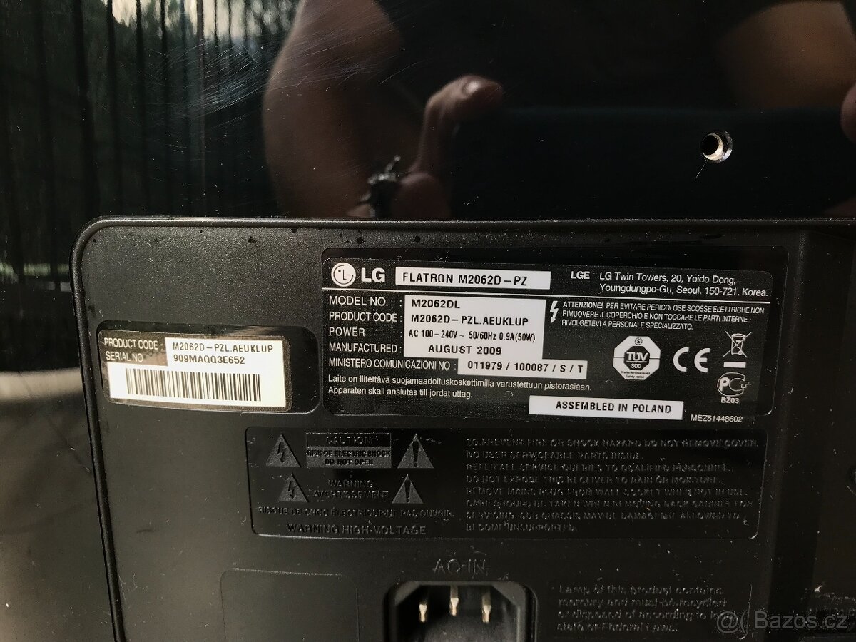 LG TV monitor / Flatron M2062D-PZ - 4