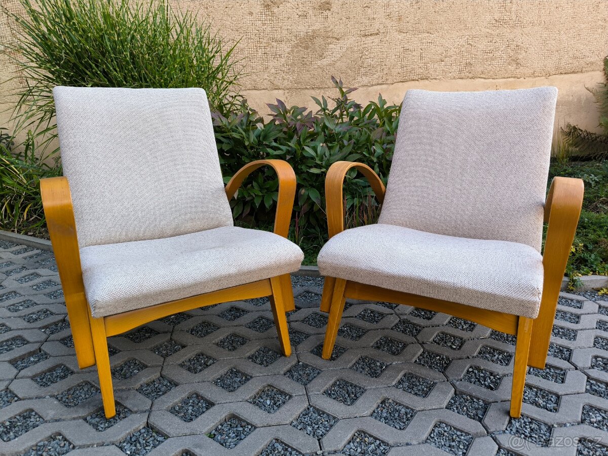 Retro křesla F. Jirák - Tatra Pravenec - 60. léta - 4