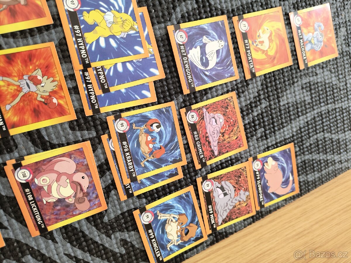Artbox Pokémon nalepky ze serie 1999 - 4