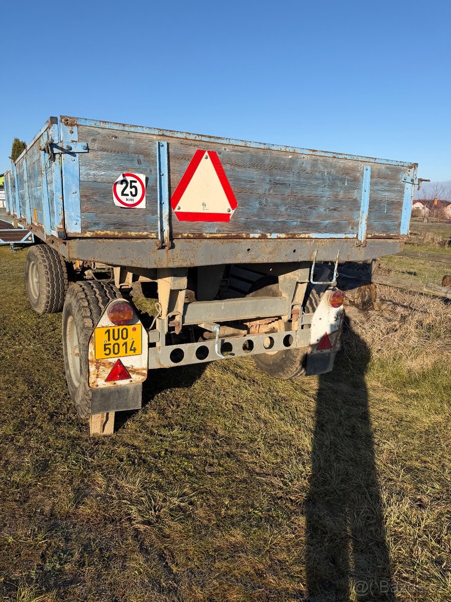 Vlek za traktor BSS 93 - 4