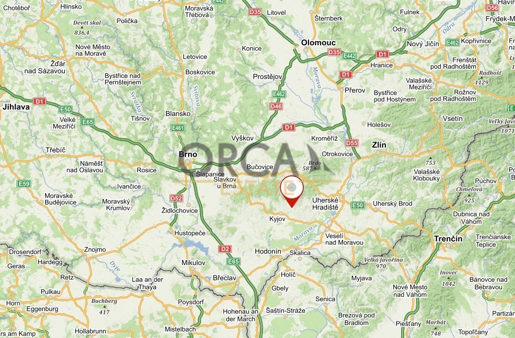 Prodej pozemků 1 503 m2 v k. ú. Hýsly - 4