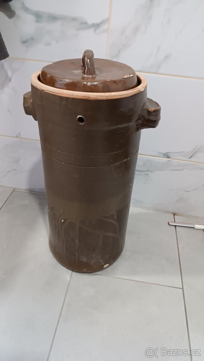 Keramický sud na zelí - 4