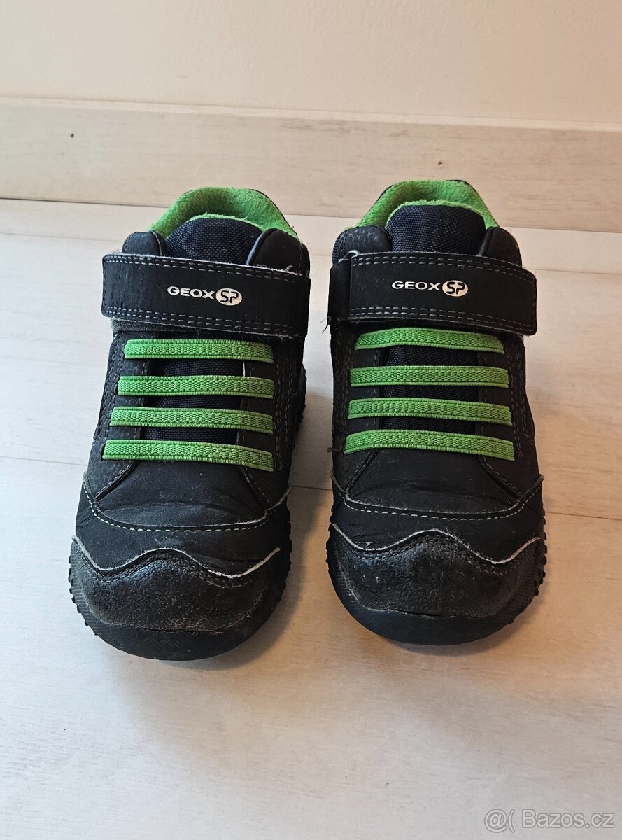 Kotníkové boty Geox s membránou - 4